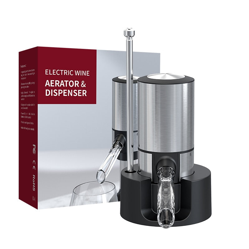 Aerador e Dispenser Automático de Vinho